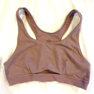 ALO Yoga Women's Mauve Sports Bra